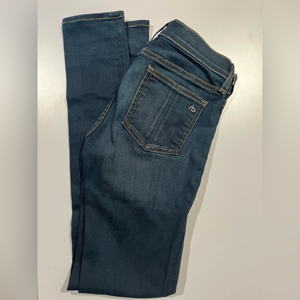 Tag & Bone Skinny Jeans sz 25 Dark Wash